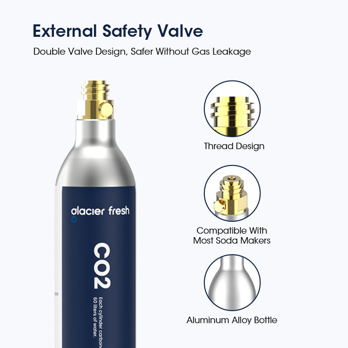 CO2 Gas Canister, 60L CO2 Cylinder