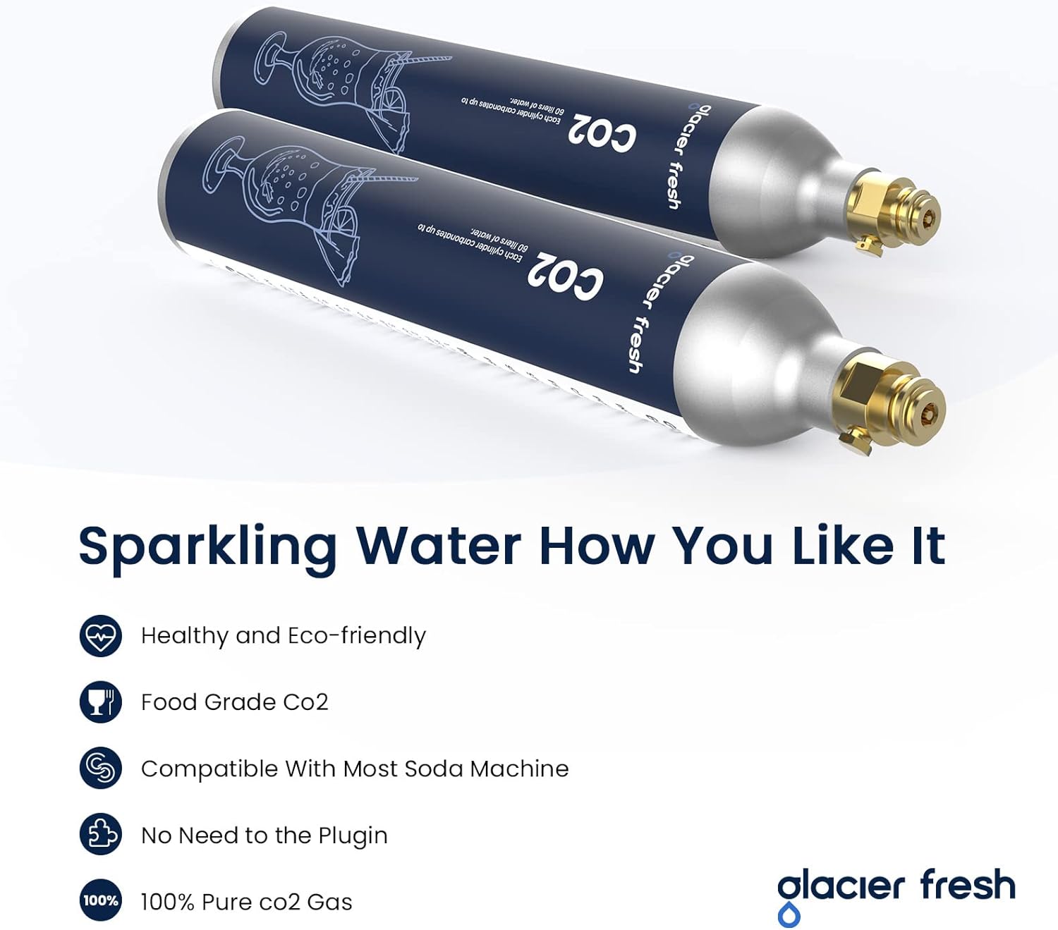 CO2 Gas Canister, 60L CO2 Cylinder